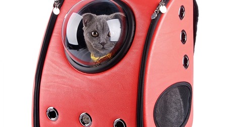 お外が見えてうれしいニャ ― ネコの好奇心を満足させるドーム型窓付きキャリー「U-pet」
