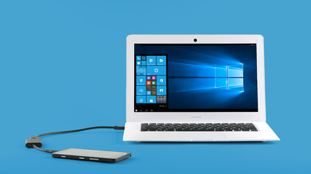 "Nex Dock" that turns your smartphone into a laptop
