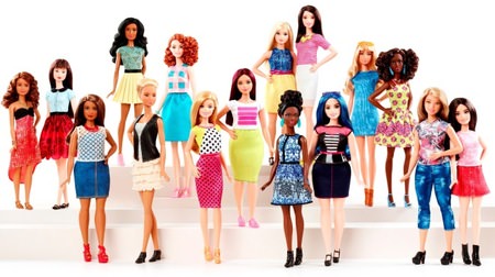 tall? Petite? Introducing Barbie dolls with selectable body shapes