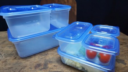 "Ziplock Container" has undergone a major renewal! More convenient stacking and storage