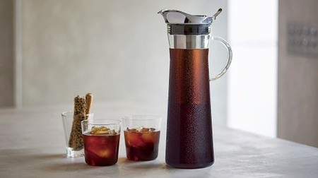From HARIO, a jug that makes it easy to make "watered coffee" at home
