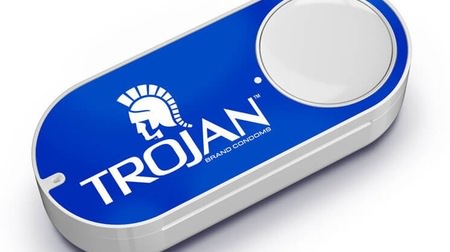 Delivering condoms with a "dash" at the push of a button-Amazon's service "Amazon Dash Button"