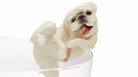 I can't wait to see him frolicking in a cup !! The new "Pug" in the "PUTITTO" series