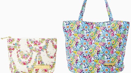 Liberty floral pattern x Hello Kitty! Cute collaboration goods perfect for Mother's Day