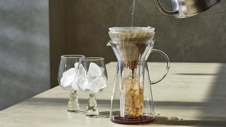 Iced coffee is completed while hand drip! Quenched iced coffee maker from Hario