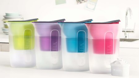 The smallest in BRITA history! Slim water purification pot "FUN" without a handle
