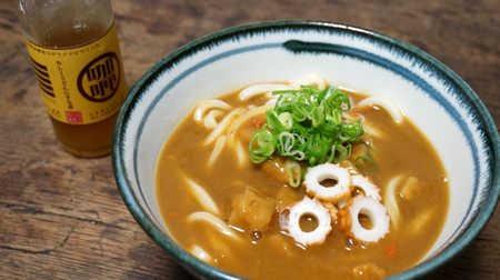 Any retort curry is an excellent curry udon! God Mentsuyu made by a long-established soy sauce maker
