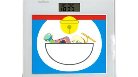 I want to lose weight by summer, Doraemon ...! Weight scale "Character Scale Doraemon" with 3 roles