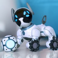 子犬とロボットが融合した新しい友達「Meet CHiP（ミート・チップ）」、飼い主との交流で賢く育つ！