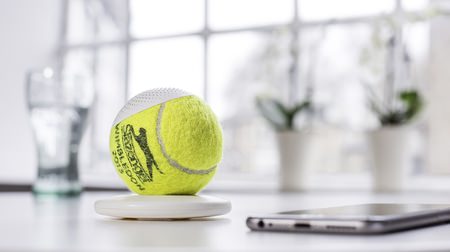 The tennis ball used at the Wimbledon Championship is now a Bluetooth speaker! -"Hear O" perfect for tennis fans