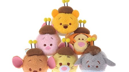 Winnie the Pooh goods such as "Hachipu TSUM TSUM" from Disney-August 3 "Honey Day" commemoration