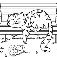 大人過ぎるネコ塗り絵「Lazy-Ass Cats」―酔っ払いネコや、居眠りネコが塗り絵になった！