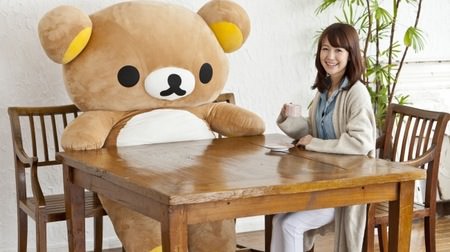 Height 165 cm! "Rilakkuma life-size plush toys" will be on sale for a limited time