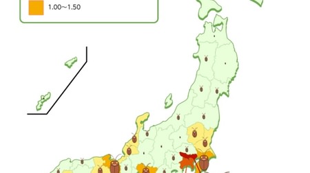 Cockroach-damaged areas, the worst 3 are Osaka, Kanagawa, and ...?