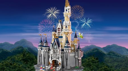Impressive quality! A Lego set that reproduces the "Cinderella Castle" of "Walt Disney World Resort" is now available