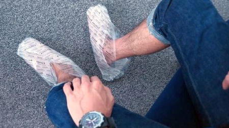 Men's, please wait! "Baby foot" for men with smooth heel keratin