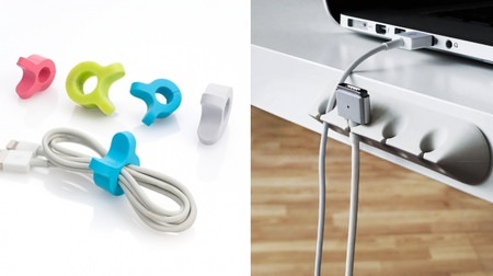 The messy cable is refreshing! Simple and fashionable cable holder