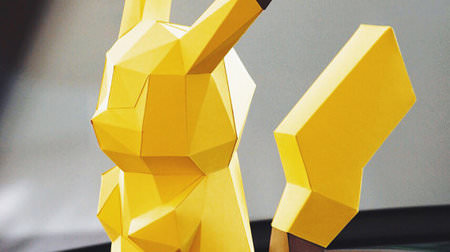 Pikachu, why don't you fold it? … Pokemon made from paper craft “Paper craft DIY Pikachu”