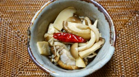 [Regular vegetables] Mentsuyu x Autumn taste Part 1 "Grilled mushrooms"