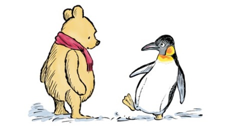 Long-awaited all over the world! "Winnie the Pooh" Official Sequel--100 Penguins Appear in the Acre Wood !?