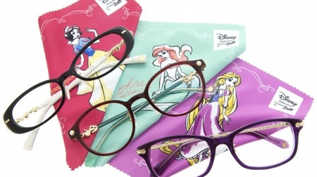 Seven Disney Princesses in glasses! A pretty collaboration collection from "Zoff"