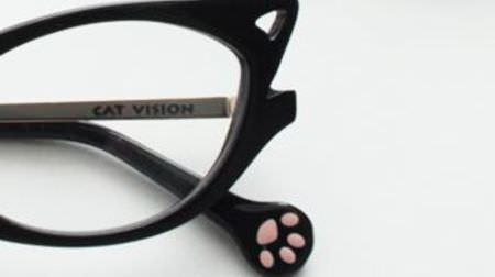 Glasses with paws! … Eyewear for cat lovers “CAT VISION”