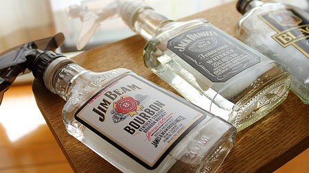 [Reuse] Jim Beam is the second life? I tried to make a whiskey bottle a fashionable spray bottle