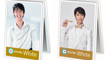 Yuzuru Hanyu on both the front and back! "Xylitol White" with a refreshing memo clip
