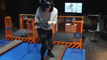 VR game facility "VR PARK TOKYO" opened in Shibuya--I'm afraid of heights, but I played