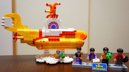 The Beatles' "Yellow Submarine" has become Lego! The most fashionable with 4 minifigs