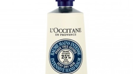 For rough skin in winter--L'Occitane to Shea Butter 25% rich hand cream "The Balm"