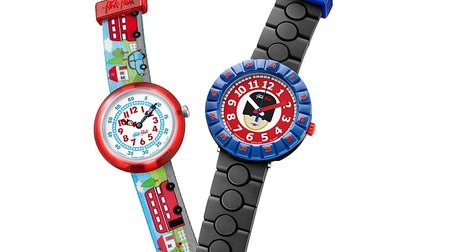 The London design is cute! Spring / Summer collection for children's watch "Flick Flack"