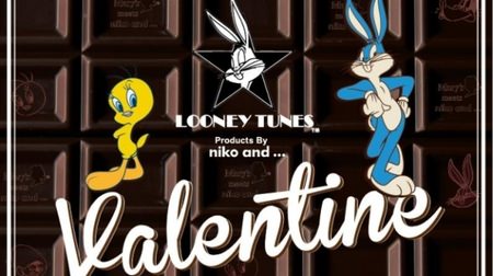 "Niko and ..." also includes Tweety, Bugs Bunny's collaboration miscellaneous goods, and Valentine's chocolate!