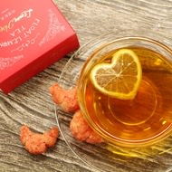 冬だけの特別な紅茶「レモンハート」--国産の茶葉にハート形レモンを浮かべて