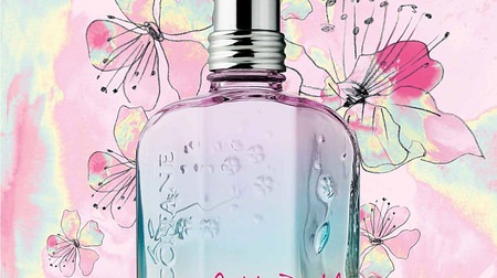 "Cherry Pastel" series for L'Occitane--Sweet scented eau de toilette, body milk, etc.