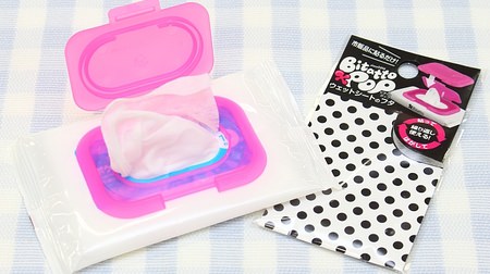 Open and close wet wipes and disinfectant sheets with a single touch--Convenient and long-lasting "wet sheet lid"