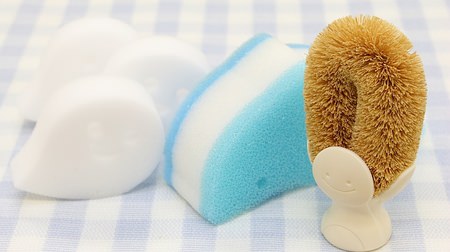 Cute around the water in the kitchen--100 fashionable sponges and scrubbing brushes that you can buy at 100%
