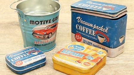 Enjoy "Retro American" with Can Do cans--for interiors and accessory cases