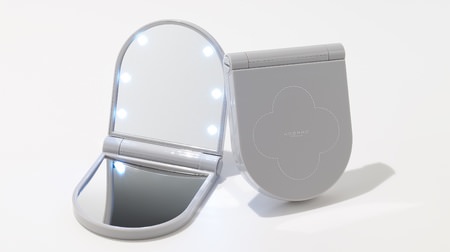 Makeup is perfect--about 10x magnifying glass and mirror with LED light from Kai "KOBAKO"