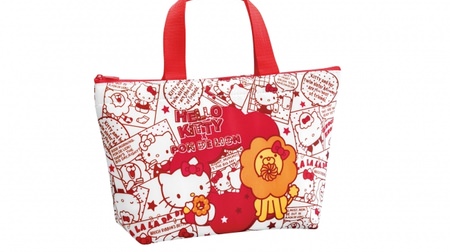 Hello Kitty and Pon de Lion's cooler bag is misted--the second collaboration goods