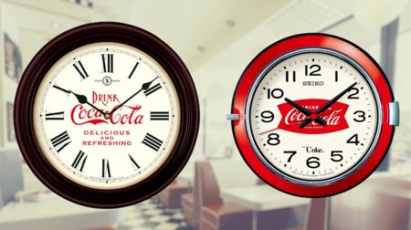 「コカ・コーラ」の歴史が掛け時計に！セイコーと125周年同士のコラボ