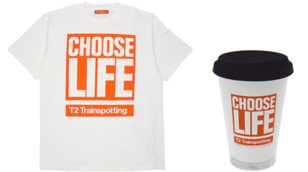 The collaboration item between the movie "T2 Trainspotting" and Catherine Hamnet London is super cool! --"CHOOSE LIFE" T-shirt