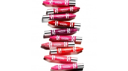 That "Crayola" is an adult lipstick--a playful collection from "Clinique"
