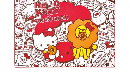 Hello Kitty and Pon de Lion Towel Blanket from Mister Donut--The 3rd Collaboration Goods