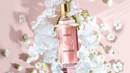 From L'Occitane to hand cream with a scent of white orchid--the flower language is "happiness flies"