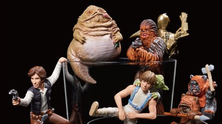 Jabba the Hutt on the edge of the cup! Scenes and characters that are irresistible to former Star Wars fans become PUTITTO
