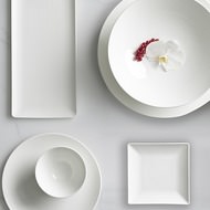 ウェッジウッドに“普段使い”がテーマの新作「ジオ」--料理を引き立てる白色のプレートやマグなど