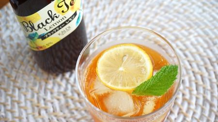 Just dilute it to make a perfect tea soda! KALDI's concentrated black tea, "Lemon Tea" is now available this year