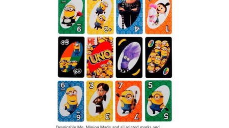 Uno is covered with Minions! "Uno Minions" with original card
