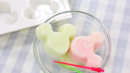Discover an ice tray where you can make "Mickey Ice" with Daiso! Is it TDL style if Sherbic is solidified?